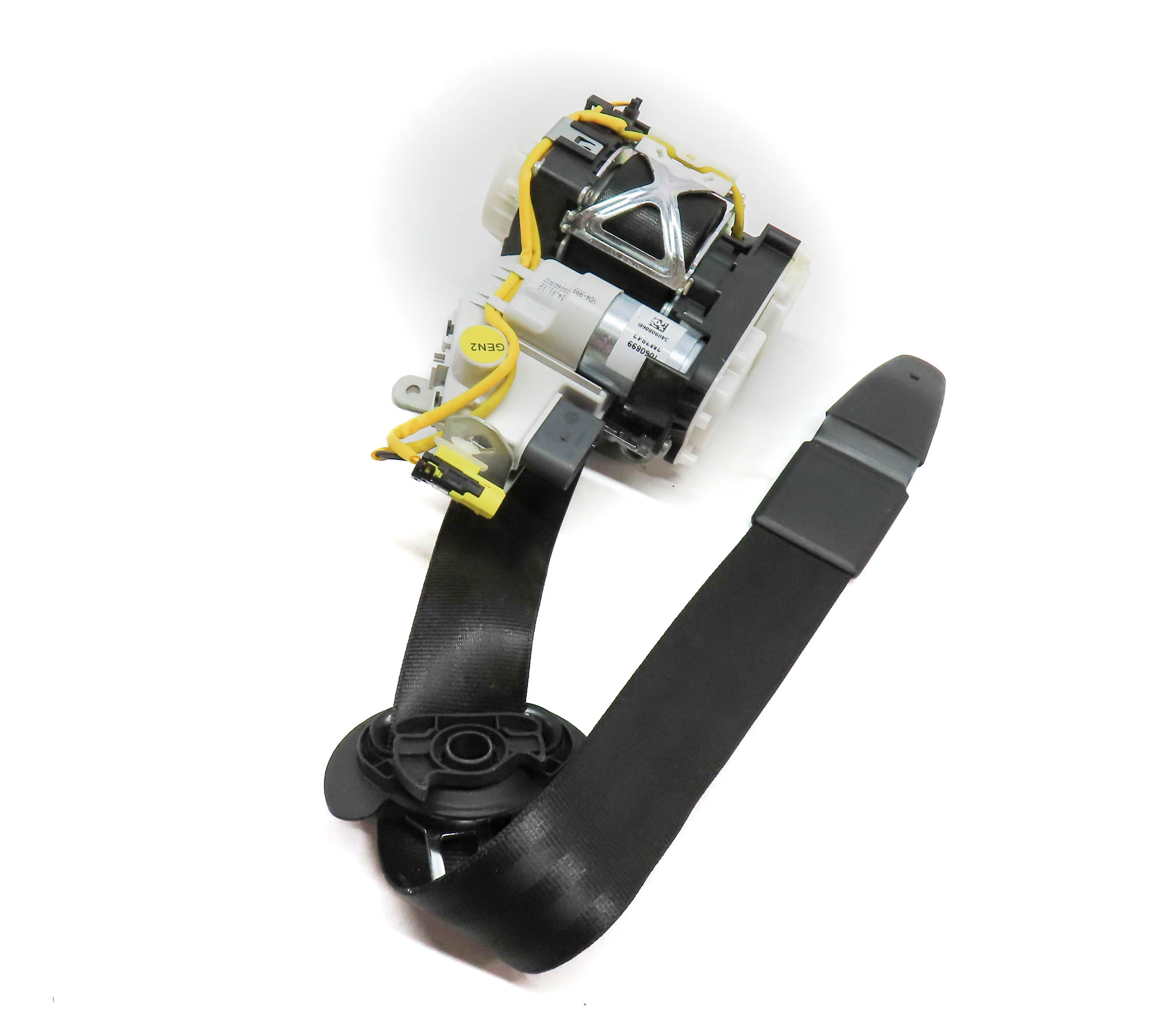 2012-2017 AUDI A6 S6 (C7) LEFT FRONT DRIVER SEATBELT SEAT BELT RETRACTOR (Black) — exact item pictured